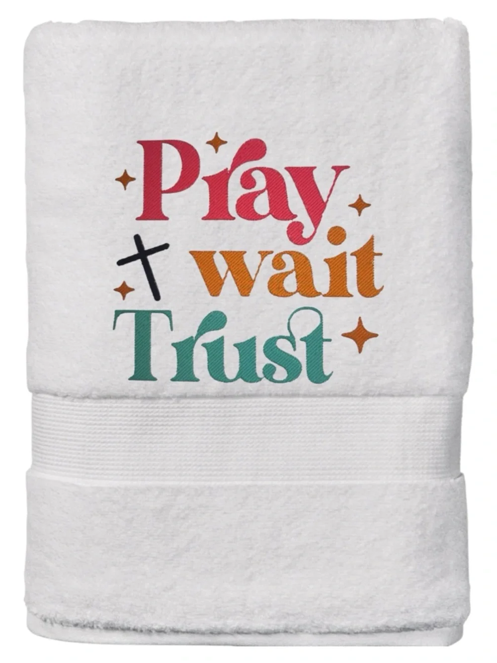 Embroidered religious hand towels. Inspirational religious. Pick 1 Great gifts